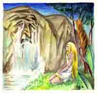 Юная Лордесса Дельхара отдыхает у Слезного водопада. (Южный континент).
Нажмите, чтобы посмотреть в большом формате.